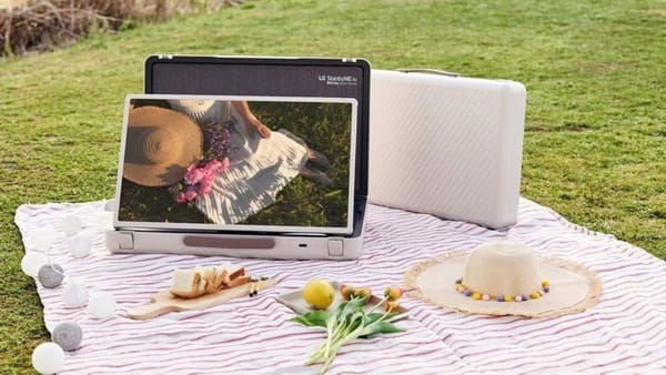 Save $650 on the super cool LG StanbyME Go portable TV